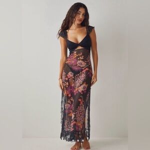 Free People Suddenly Fine Maxi Slip Dress
